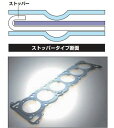 RB20DE/T メタルヘッドガスケット ボア径82.5φ 83.5φ 1.2mm ストッパータイプ 亀有エンジンワークス(2)