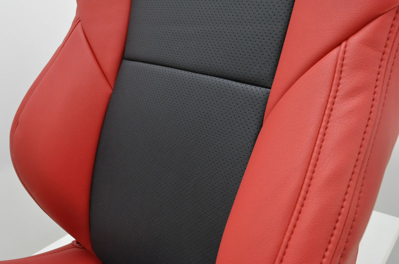 レカロ シートカバー RECARO SR-7 LASSIC スポーツシートカバー レッド×センターブラック G-Bring (GBRC-002CB