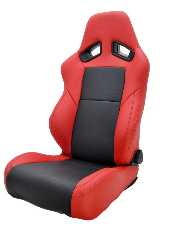 レカロ シートカバー RECARO SR-7F KK100 〜2016年モデル スポーツシートカバー レッド×センターブラック G-Bring (GBRC-001CB