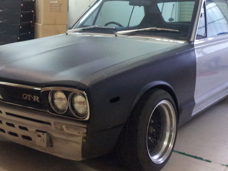 ハコスカ GC10 フロントフェンダー レプリカ 旧車 スカイライン COLIN/コーリン (gc10fender-rh