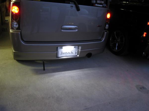 ポルテ LEDトランスナンバー 10系 04.07〜12.06 ユニット毎交換タイプ Junack/ジュナック (TNL-7