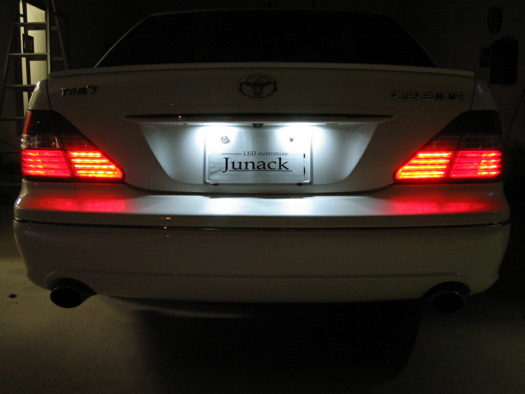 CT200h LEDトランスナンバー ZWA10 11.01〜13.08 バルブ交換タイプ Junack/ジュナック (TNL-16