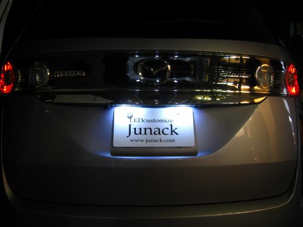ビアンテ LEDトランスナンバー CC系 08.07〜18.03 バルブ交換タイプ Junack/ジュナック (MZL-2