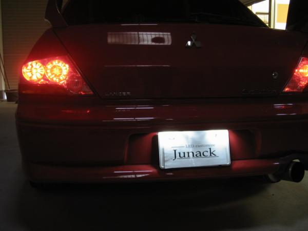 樂天商城 - ランサー LEDトランスナンバー CT9A 05.03〜06.12 ユニット毎交換タイプ Junack/ジュナック (MIL-3
