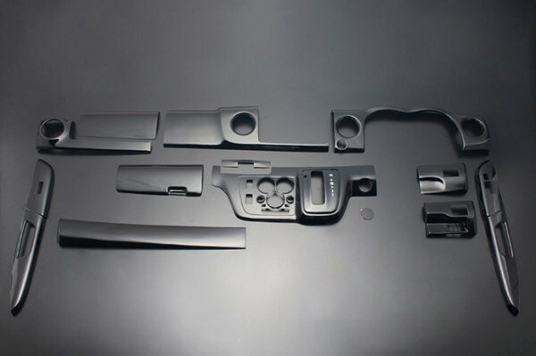 NV350キャラバン インテリアパネル 13P E26 ワイドボディ2012/6- ピアノブラック LUNA/ルナ (PLNV350WPB