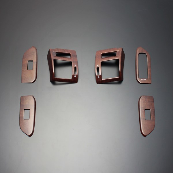 Rakuten - ランドクルーザープラド インテリアパネル 6P 150系 2009/9- 茶木目 LUNA/ルナ (PLT150W