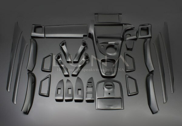 プリウス インテリアパネル 33P 30系 2009/5-2015/12 ピアノブラック LUNA/ルナ (PLT637