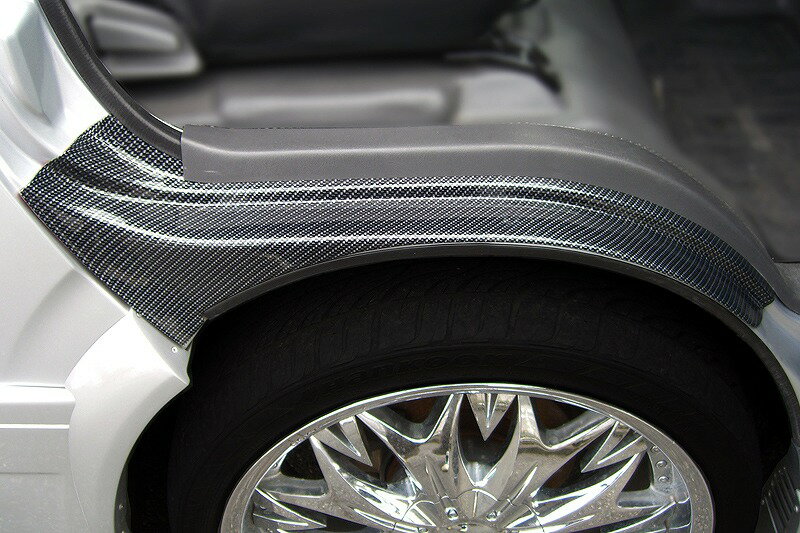 ハイエース タイヤハウスカバー 200系 1型〜5型 両面テープ貼付タイプ 左右セット 1台分 セカンドハウス