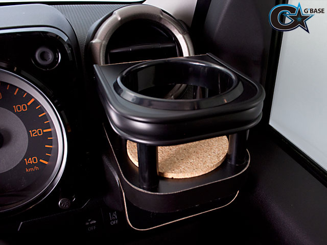 ジムニー ドリンクホルダー JB64W JB74W H30/7- TYPE-1 コルクコースター 2個セット G'BASE/ジーベース..