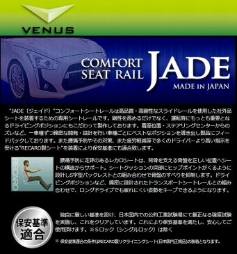 ステップワゴン シートレール RF3 RF4 H15/6-H17/4 レカロ用 AM19タイプ JADE (H074#-AM