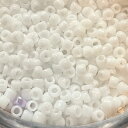 【5パック分おまとめセット】【極小ビーズ・チョークホワイト】 高品質日本製極小ビーズ 約1.5mm 約1250ヶ(約5g)