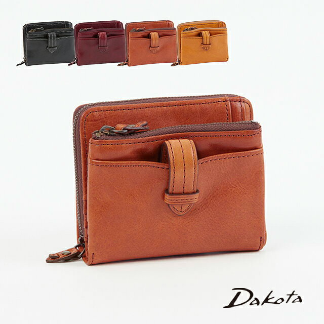公式 Dakota ダコタ dakota ダコタ財布 二つ折り財布 財布 レディース クラプトン 0030312【楽ギフ_包装選択】【送料無料】