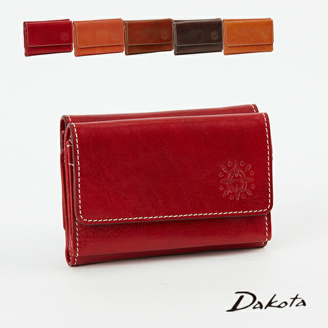Rakuten - 公式 Dakota ダコタ dakota ダコタ財布 三つ折り財布 財布 レディース フォンス2 0031800【楽ギフ_包装選択】【送料無料】
