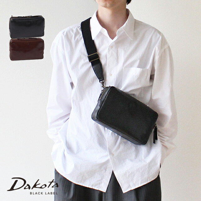 公式 Dakota BLACK LABEL ダコタブラックレーベル メンズ ショルダーバッグ ルーク 1624700【楽ギフ_包装選択】【送料無料】