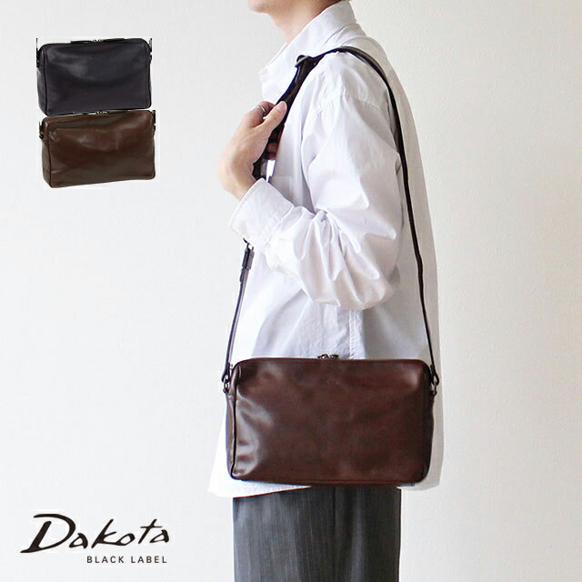 公式 Dakota BLACK LABEL ダコタブラックレーベル メンズ ショルダーバッグ ルーク 1624701【楽ギフ_包装選択】【送料無料】