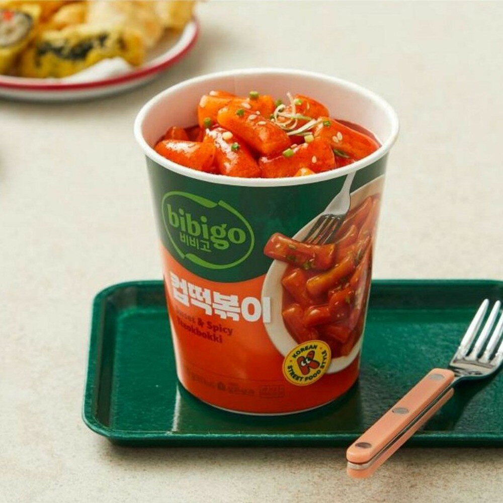 【海外発送】カップトッポギ ビビゴ 110g トッポギ カップフード 韓国食品 内容量 ...