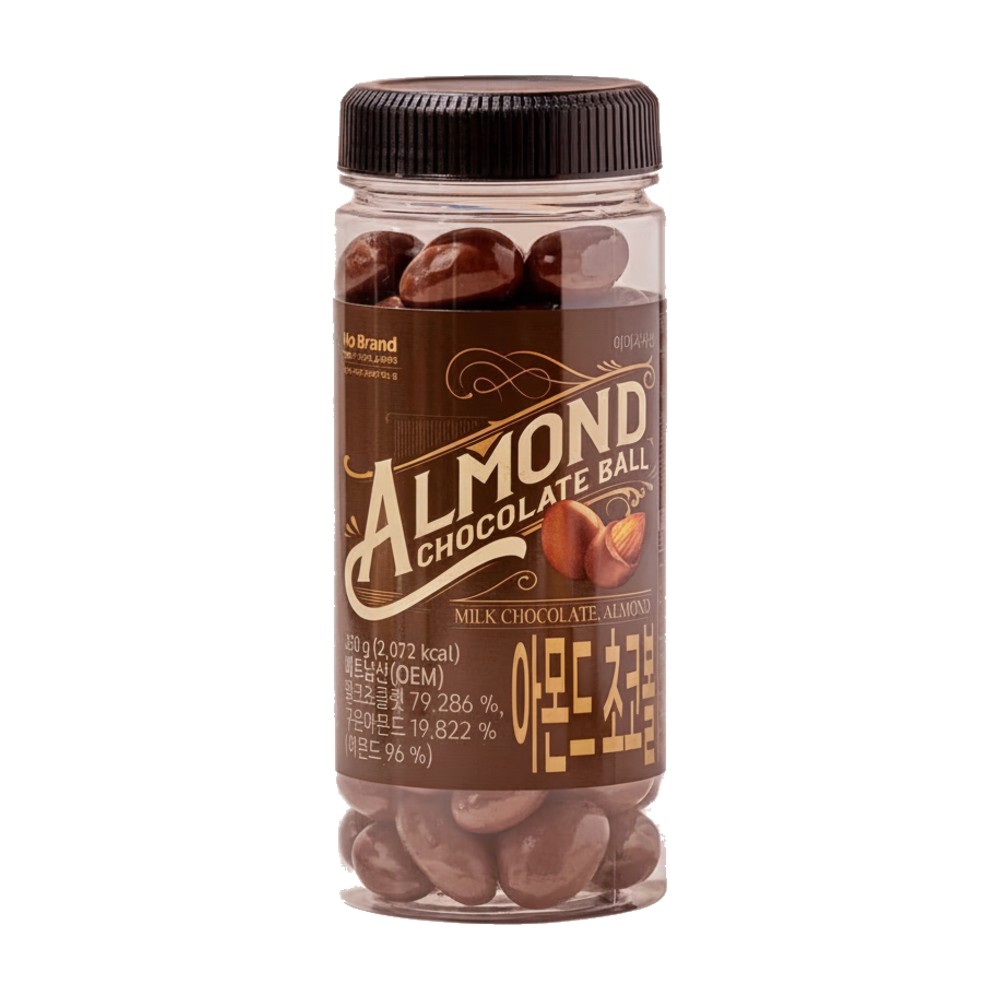 【海外発送】No Brand ノーブランド アーモンドチョコボール 350g ミルクチョコレ...