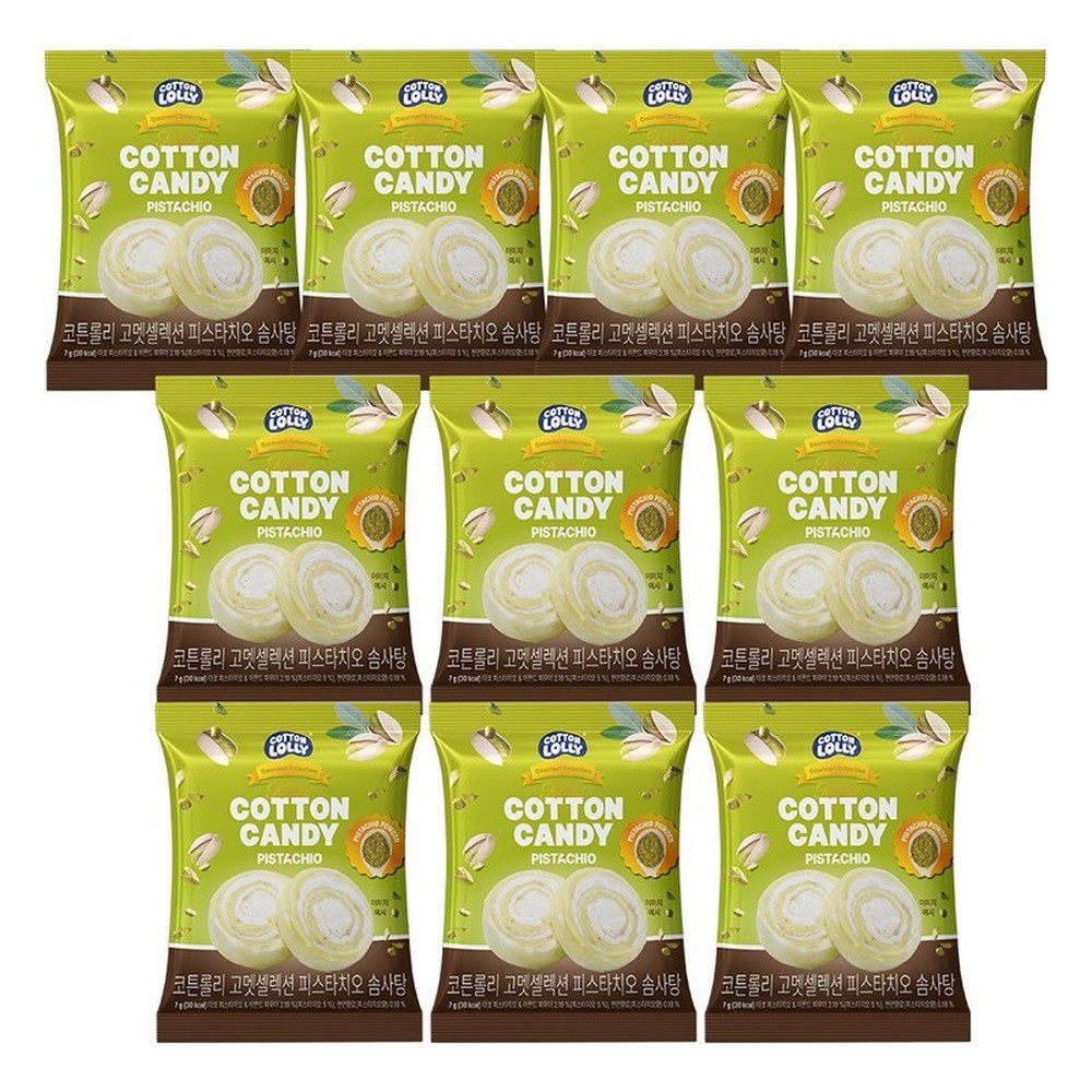 グルメセレクション ひとくちロールわたあめ ピスタチオ 7g×10個入りロール綿菓子 入数:10個ピスタチオ味のロール綿菓子。一口サイズの形態。内容量7g、入数10個、 40g×5個。・ブランド:グルメセレクション・フレーバー:ピスタチオ・形態:ロール綿菓子・7g・入数:10個【海外発送】【並行輸入品】グルメセレクション ひとくちロールわたあめ ピスタチオ 7g×10個入りロール綿菓子 入数:10個・ピスタチオ味・ロール綿菓子・一口サイズ・内容量7g・入数10個ピスタチオ味のロール綿菓子。一口サイズの形態。内容量7g、入数10個、 40g×5個。・ブランド:グルメセレクション・フレーバー:ピスタチオ・形態:ロール綿菓子・7g・入数:10個【海外発送】【並行輸入品】