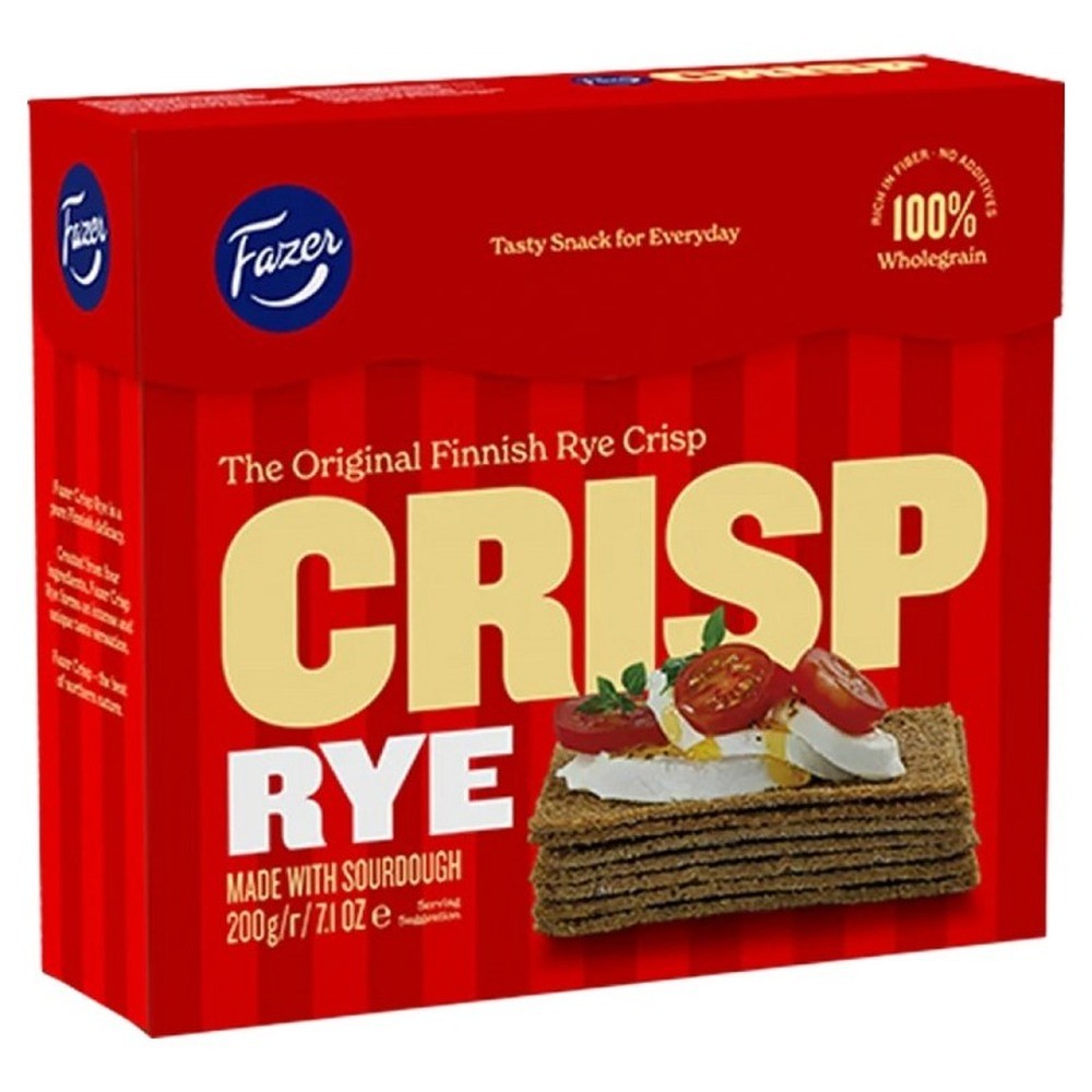ファッツェル クリスプブレッド オリジナル ライ 200g 原材料:ライ麦粉、水、食塩、酵母 保存方法:直射日光、高温多湿を避けて保存してください関連キーワード: ファッツェル、クリスプブレッド、ライ麦パン、オリジナル、北欧