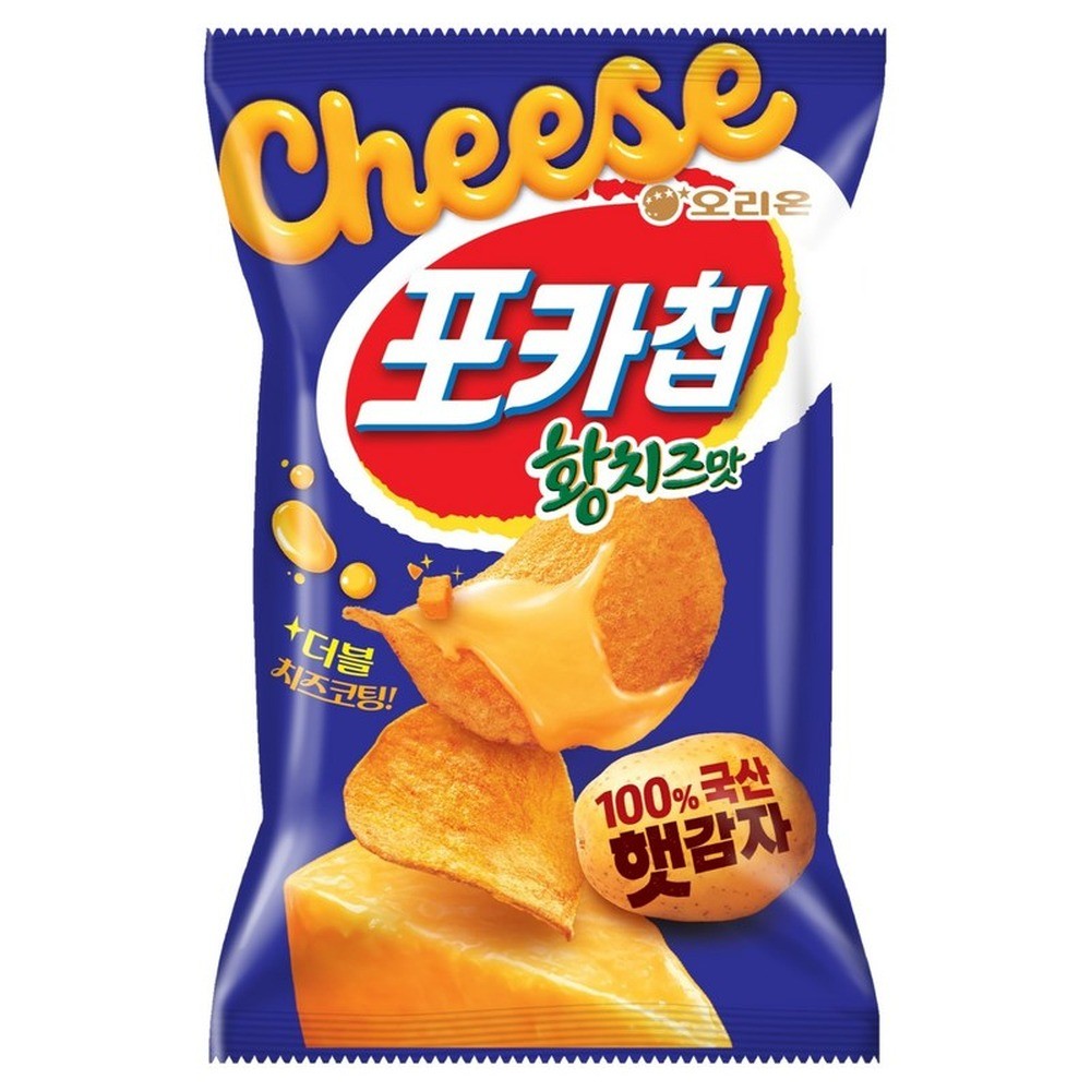 ポカチップ オリオン ファンチーズ味 60g 18g x 10個 韓国産スナック菓子