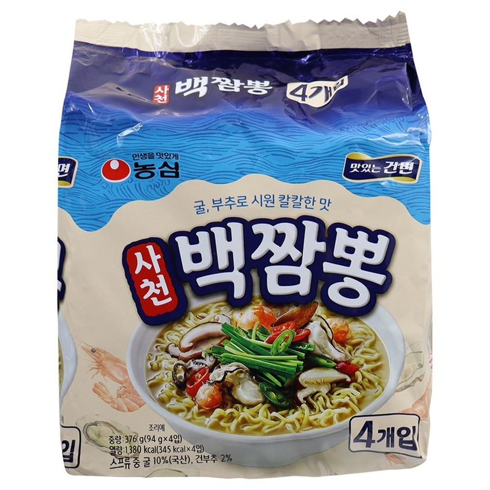 農心 サチョン白チャンポン 94g x 4個。農心 サチョン白チャンポン 118g x 12個。韓国のインスタントラーメン。直射日光を避け、涼しい場所で保存してください。高温多湿を避けて保存してください。関連キーワード: 農心、サチョン白チャンポン、インスタントラーメン、韓国ラーメン、辛いラーメン