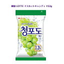 韓国 LOTTE マスカットキャンディ 153g韓国商品 韓国お菓子 韓流ドラマ 飴 韓ドラ 人気 ASMR SNS youtube TikTok インスタ マシッソ ギフト オススメ チョンボド ロッテ