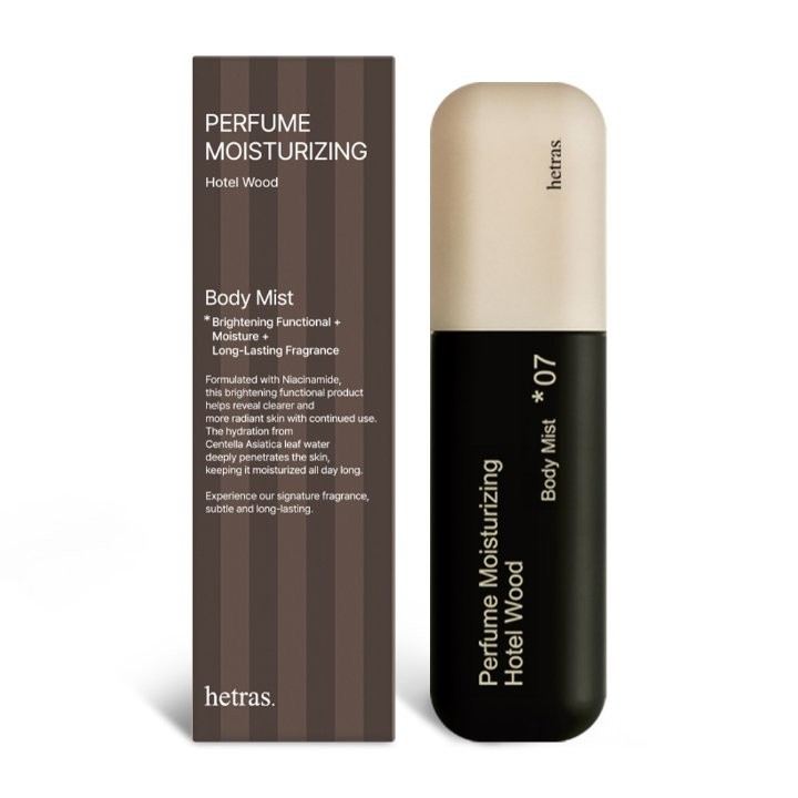 【海外発送】ヘトラス ダブルショット パフューム ボディミスト 120ml ホテルウッド hotel wood【並行輸入品】