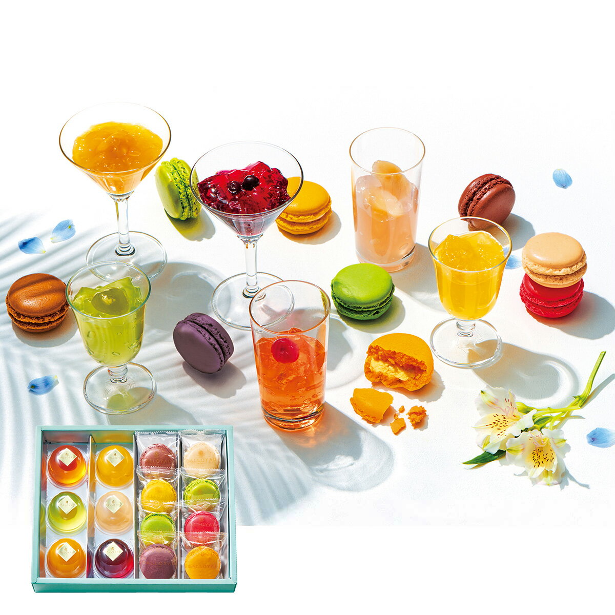 ダロワイヨ ジュレ マカロン アン果肉入り スイーツ フルーツ ゼリー ギフト デザート 洋菓子 焼き菓子 セット 誕生日 内祝 出産内祝 快気祝 御見舞 御供 贈り物 志 プレゼント お菓子 御中元 お盆 夏 暑中見舞 残暑見舞 有名 お取り寄せ 差し入れ 帰省 手土産 人気のサムネイル