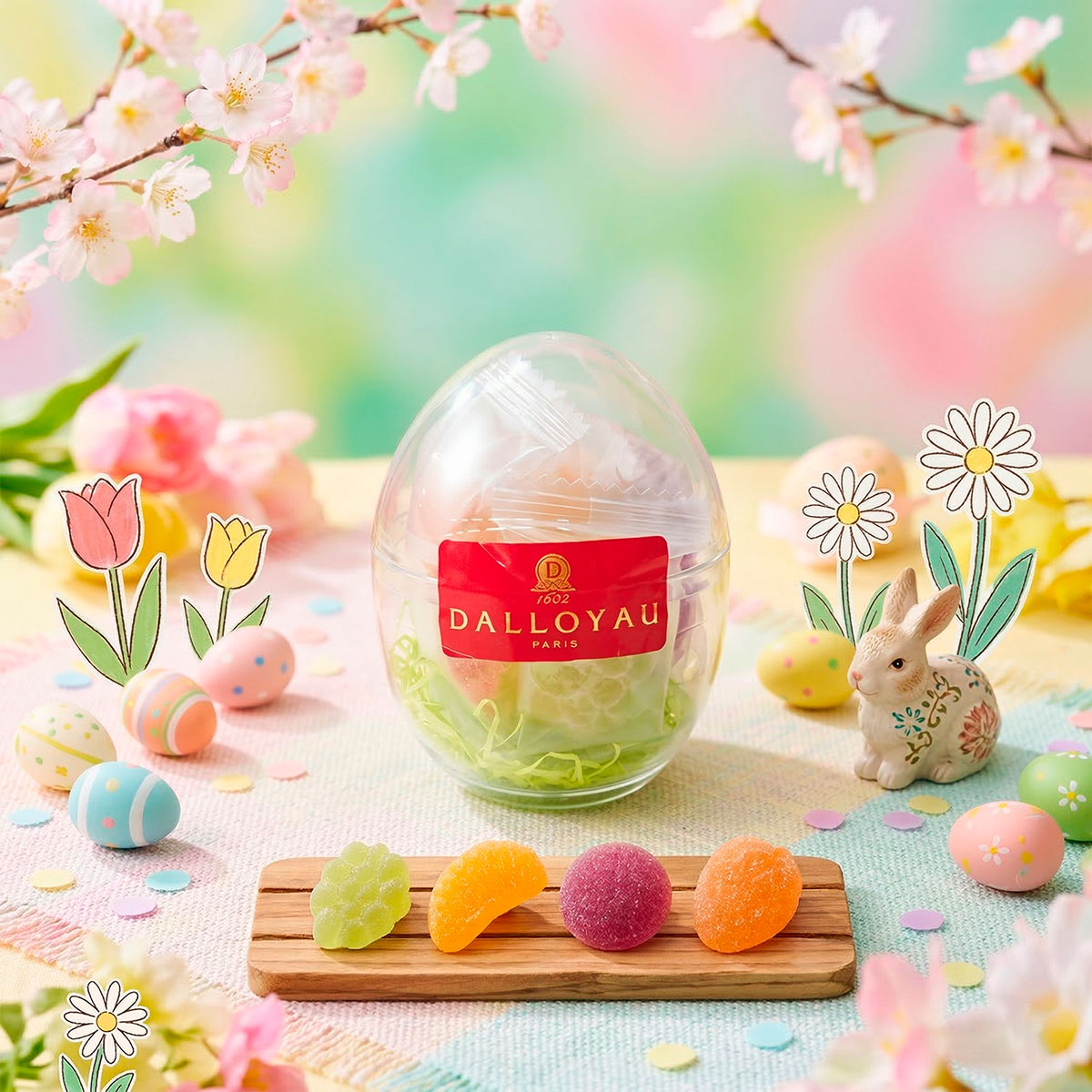 ダロワイヨ イースターエッグチョコレート ショコラ スイーツ 洋菓子 プレゼント ギフト 贈り物 イースター 退職祝 お返し 誕生日 卒業..