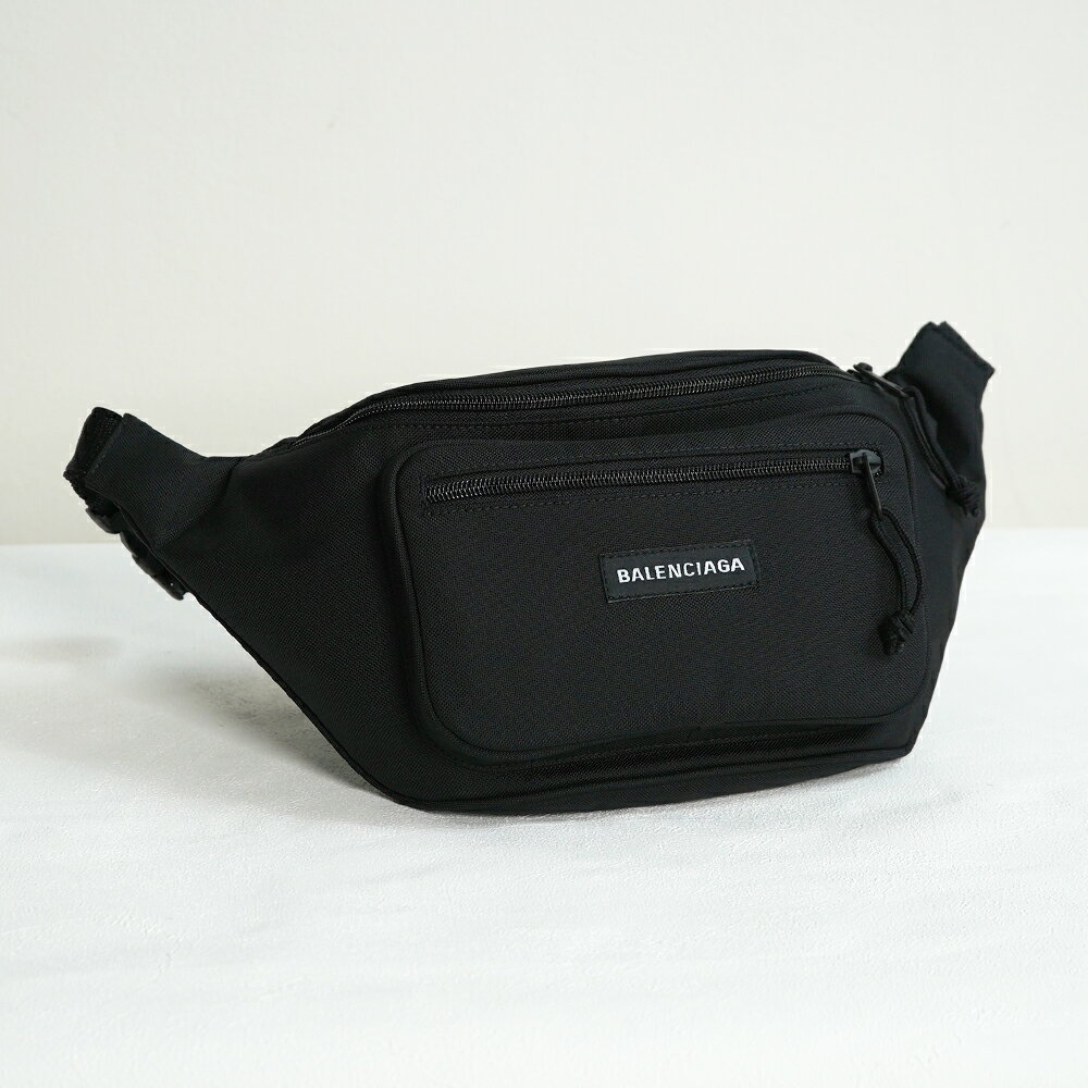 BALENCIAGA ショルダーバッグ バレンシアガ ボディバッグ RECYCLED CASUAL NYLON BAG （1000 / BLACK） 【482389 2JMF7】