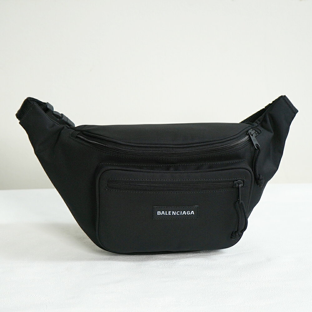 BALENCIAGA ショルダーバッグ バレンシアガ ボディバッグ RECYCLED CASUAL NYLON BAG （1000 / BLACK） 【482389 2JMF7】