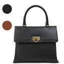 【商品限定 10％OFFクーポン】Salvatore Ferragamo サルバトーレフェラガモ ハンドバッグ ガンチーニ 2WAY レディース TRIFOLIO トップハンドル【210892】