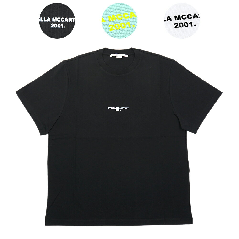 楽天DALUMA【6時間限定ポイント5倍 5/16 23:59まで】STELLA McCARTNEY ステラマッカートニー レディース ロゴ半袖Tシャツ STELLA 2001 PRINT T-SHIRT【511240 SMW21】