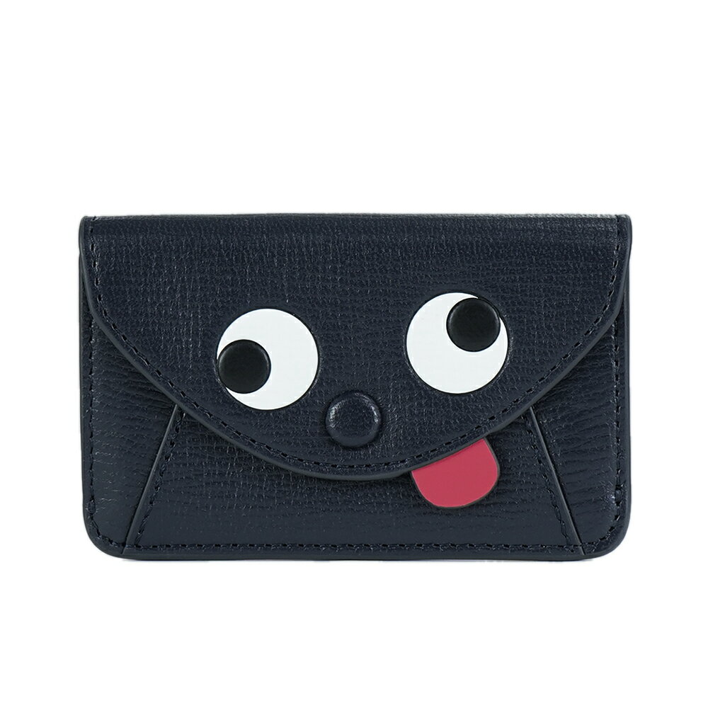 アニヤハインドマーチ ANYA HINDMARCH カードケース 名刺入れ ザニー レディース Envelope Card Case Zany in Grainy Capra