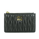 ミュウミュウ（miumiu） 【ポイント5倍 5/2 20時より】ミュウ ミュウ MIU MIU コインケース カードケース レディース マテラッセ MATELASSE'MIU【5MB060-2FPP】