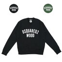 【10%OFFクーポン 4/19 13時まで】DSQUARED2 ディースクエアード スウェット メンズ Cool Fit Crewneck【S71GU0606-S25030】