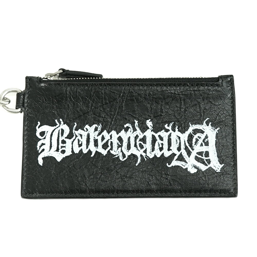 【ポイント7倍 5/16 13時まで】BALENCIAGA バレンシアガ コインケース メンズ SIGN CA CASE ON KEYR【594548-2AAW3】