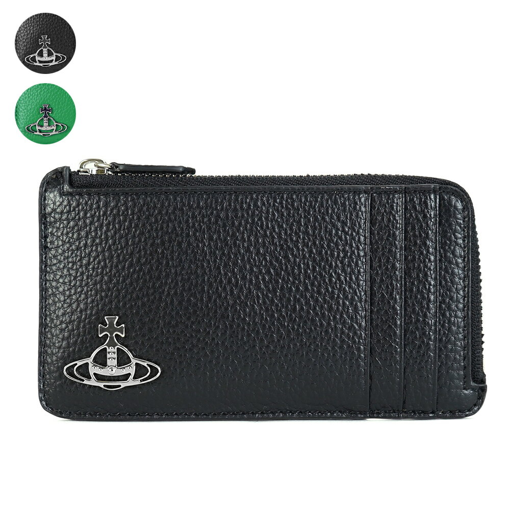 【ポイント5倍 5/16 13時まで】ヴィヴィアン ウエストウッド VIVIENNE WESTWOOD コインケース 小銭入れ レディース RE-VEGAN ZIP CARD HOLDER【51050051U-S000D】