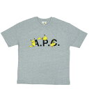 【ポイント5倍 5/2 13時まで】アーペーセー × ポケモン A.P.C. × POKEMON Tシャツ メンズ T-SHIRT POKEMON PIKACHU H【COEZB-H26315】