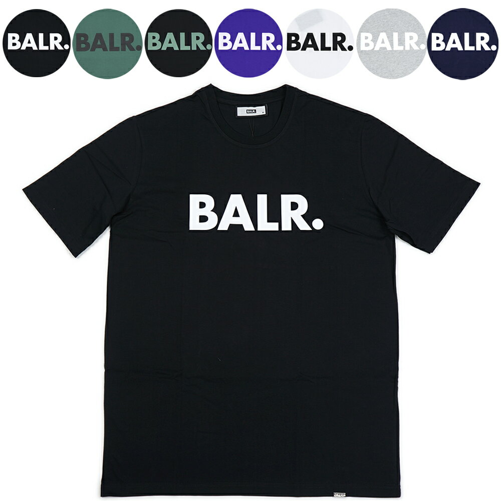 【10％OFFクーポン 5/21 13時まで】BALR. ボーラー Tシャツ メンズ ロゴT Brand Straight T-Shirt【B1112-1048】