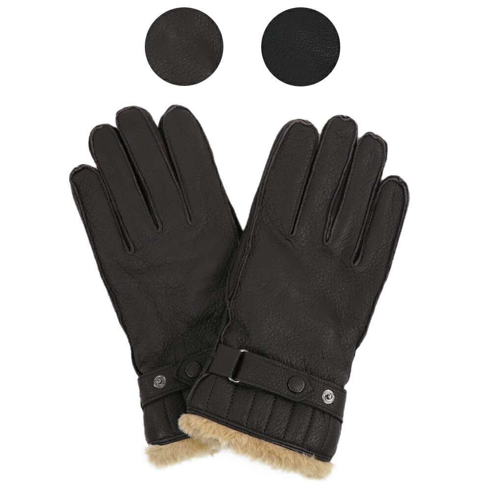 バブアー 手袋 メンズ 【ポイント10倍 5/13 13時まで】【ラスト1点】Barbour バブア BARBOUR LEATHER UTILITY GLOVES レザーユーティリティグローブ メンズ【MGL0013】