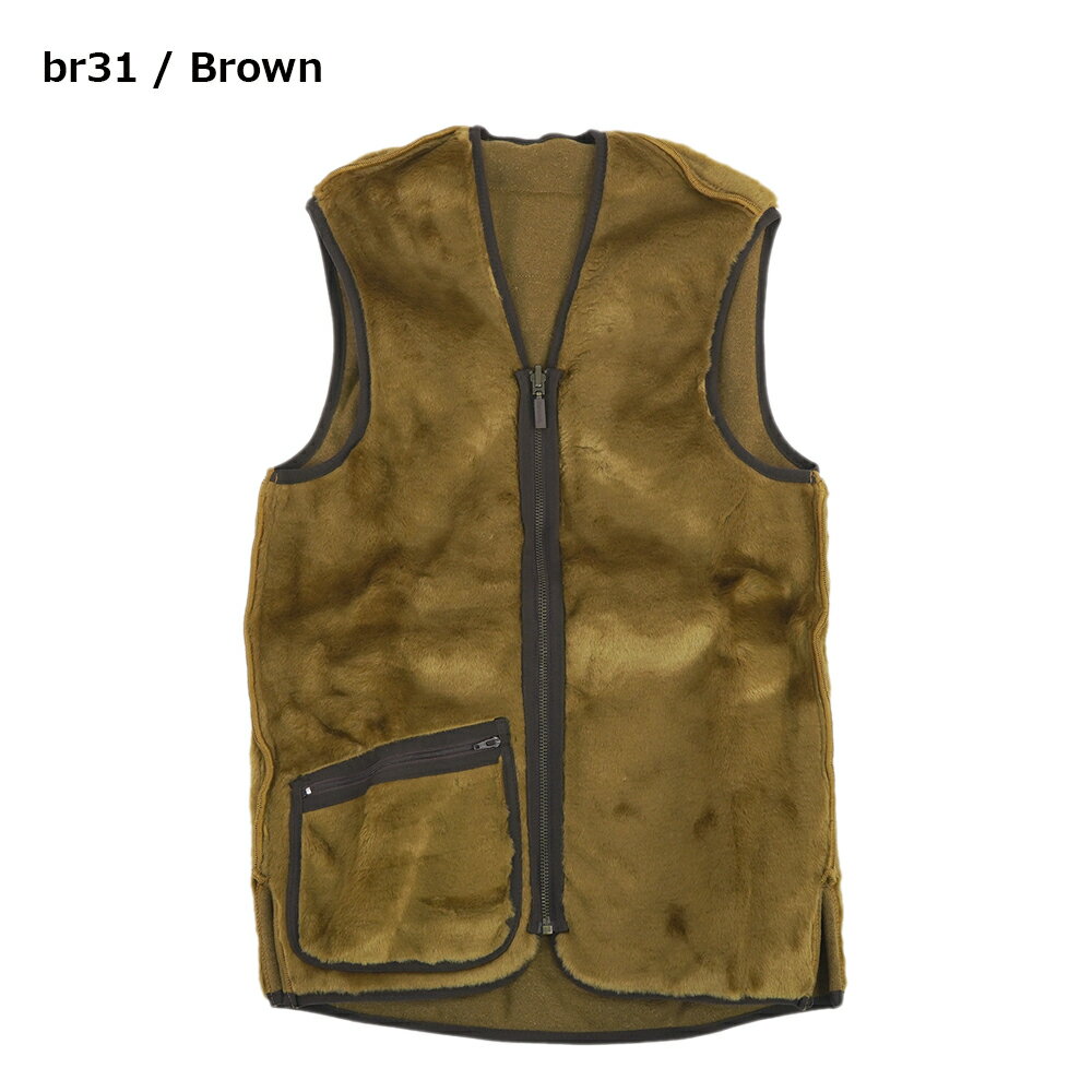 Barbour バブア BARBOUR WARM PILE WAISTCOAT ZIP ワーム パイル ウエストコート ジップベスト ライナー メンズ