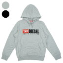 【10％OFFクーポン 4/24 20時スタート】DIESEL ディーゼル パーカー ロゴ スウェット フーディー S-GINN-HOOD-DIV メンズ【A03757 0GEAD】