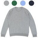 ジョンスメドレー 【10%OFFクーポン 4/19 13時まで】ジョンスメドレー JOHN SMEDLEY 長袖クルーネックセーター ニット シーアイランドコットン エメット メンズ EMMETT PULLOVER MODERN FIT 【EMMETT】