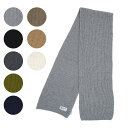 ジョンストンズ マフラー 【10％OFFクーポン】JOHNSTONS OF ELGIN ジョンストンズ カシミヤリブニットマフラー / カシミヤ100% 無地 レディース/メンズ 165×25（全8色）【HAA01684】