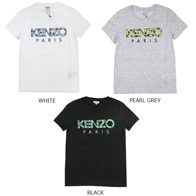 【ポイント10倍！8/31まで】【サマープライス】ケンゾー Tシャツ KENZO レディース ロゴ Tシャツ KENZO Paris 'Roses' T-Shirt (全3色) 【F952TS721990】