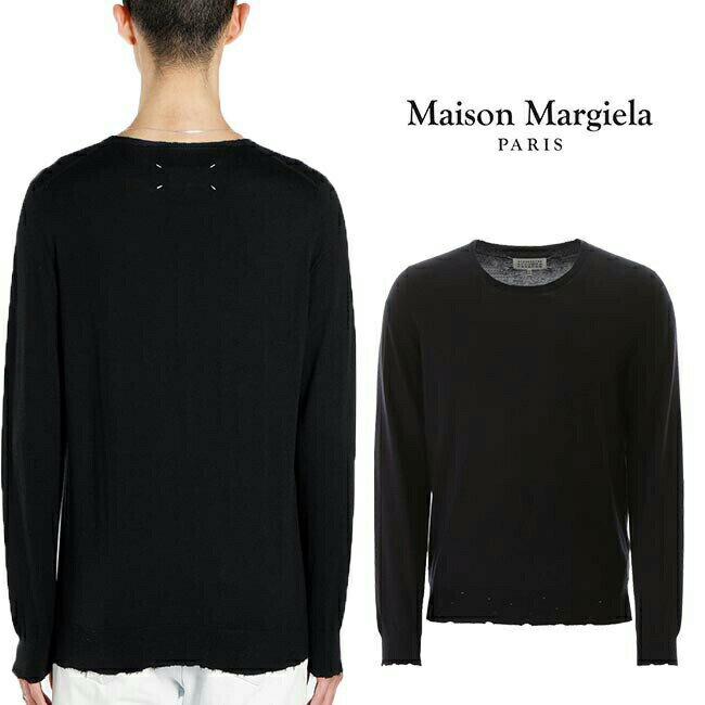 トップス, ニット・セーター 245!! MAISON MARGIELA Distressed Sweater KNITS50HA0950-S16997