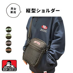 ベンデイビス 縦型ショルダーバッグ メンズ 【5/6迄ポイント10倍】 BENDAVIS ベンデイビス 縦型ショルダー 内側ポケット 外側メッシュポケット ブランド ロゴ メンズ レディース 男女兼用 春夏新作 BDW-9235CL