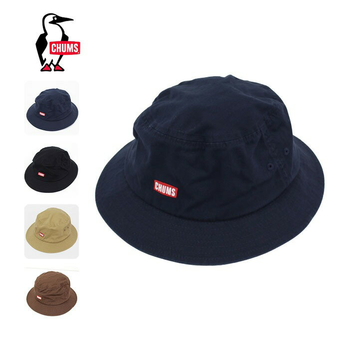  CHUMS チャムス 帽子 チャムス ハット メンズ レディス BUCKET HAT 刺繍ロゴ コットン素材 オールシーズン CH05-1262