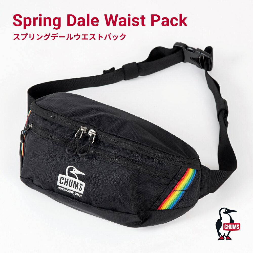  CHUMS チャムス SPRING DALE WAIST PACK ショルダーポーチ ボディバッグ ウエストポーチ ウエストバッグ バッグ 斜めがけバッグ 斜めがけ アウトドア CH60-3751